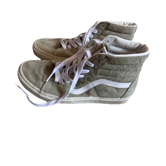 Vans Green Suede High Tops Eco Dry | 7.5M/9W - Picture 5 of 6